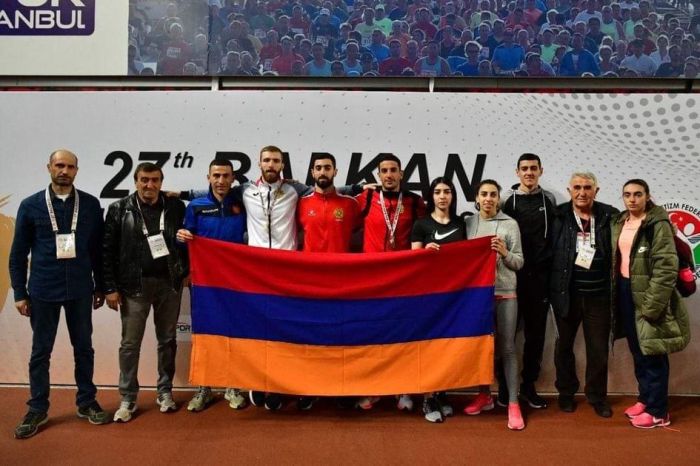 Ermenistanlı atletler Türkiye'den iki madalya ile dönüyor